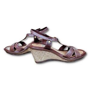 🏆282 Nurture Wedge Sling Back sandals